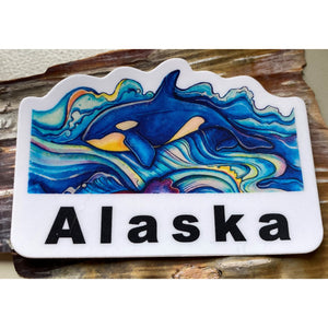Alaskan Accents Sticker