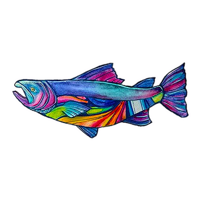 Alaskan Accents Sticker