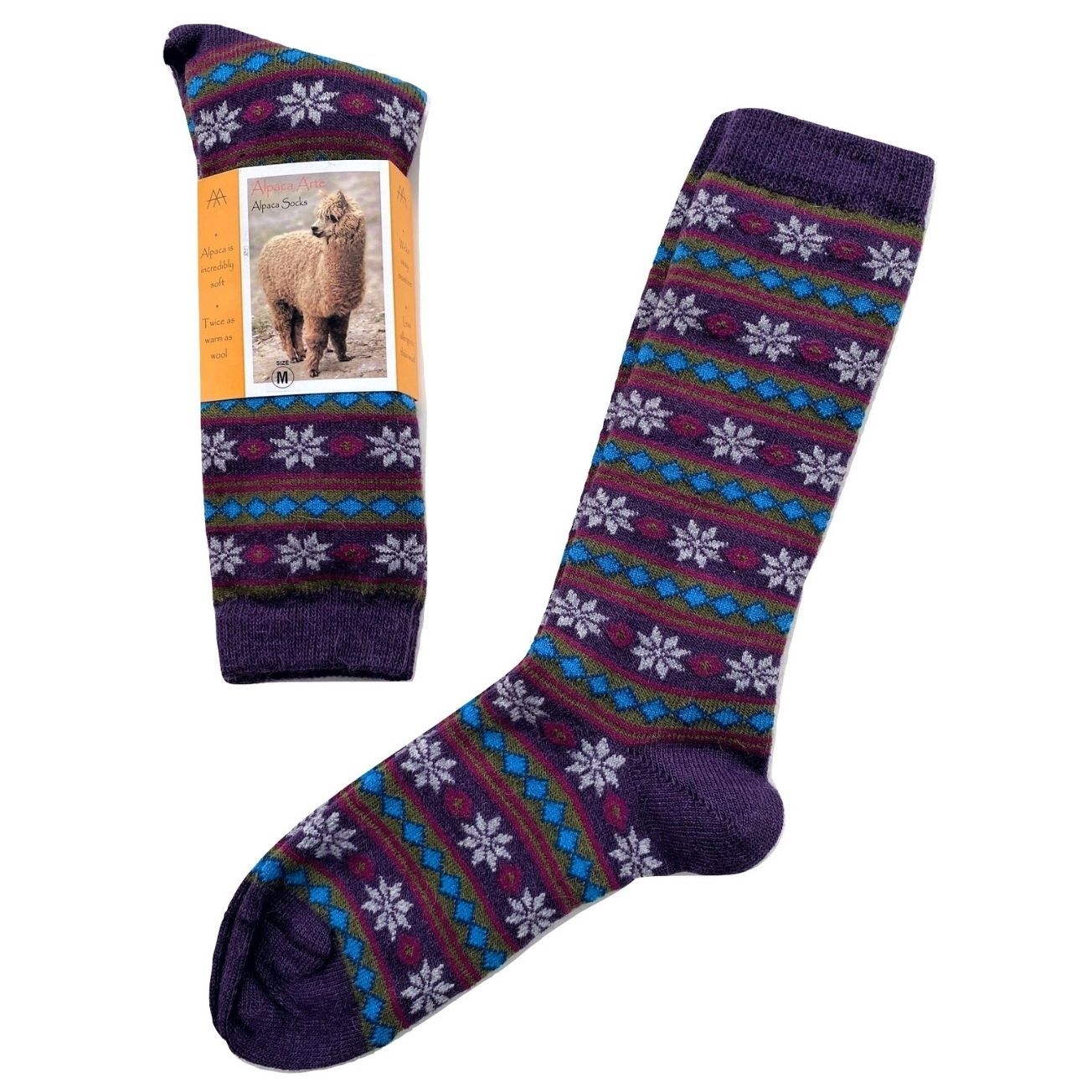 Alpaca Sock Starry Stripe