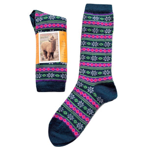 Alpaca Sock Starry Stripe