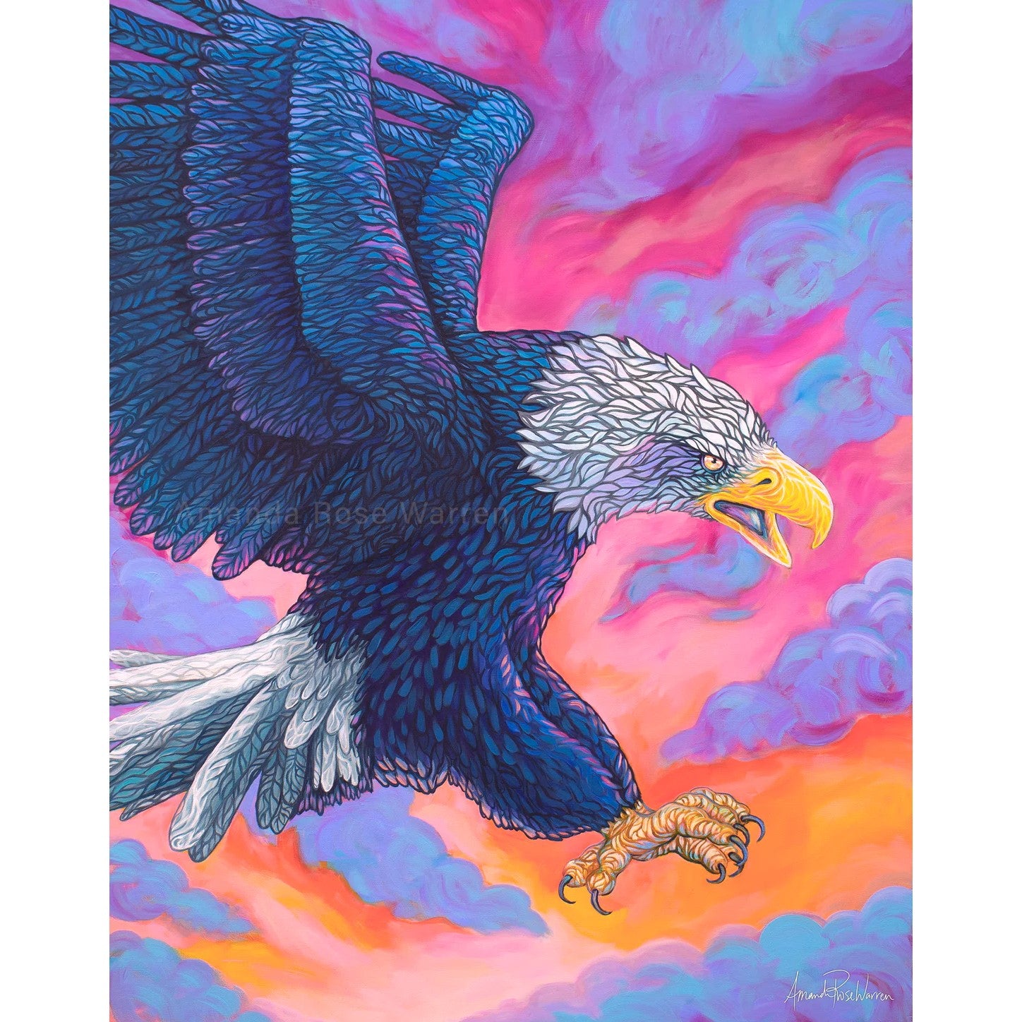 Let Justice Soar - Eagle Art Print