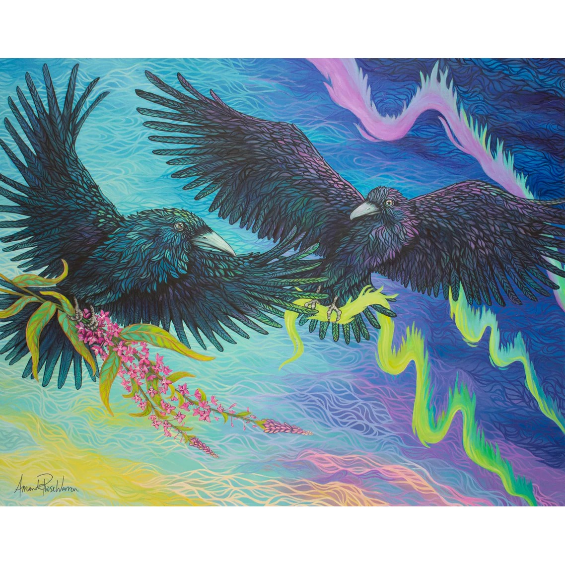 Trading Trinkets - Raven Art Print