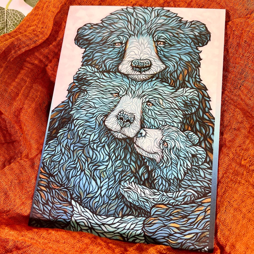 Big Bear Hug Greeting Card