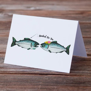 Hooked On You Greeting Card