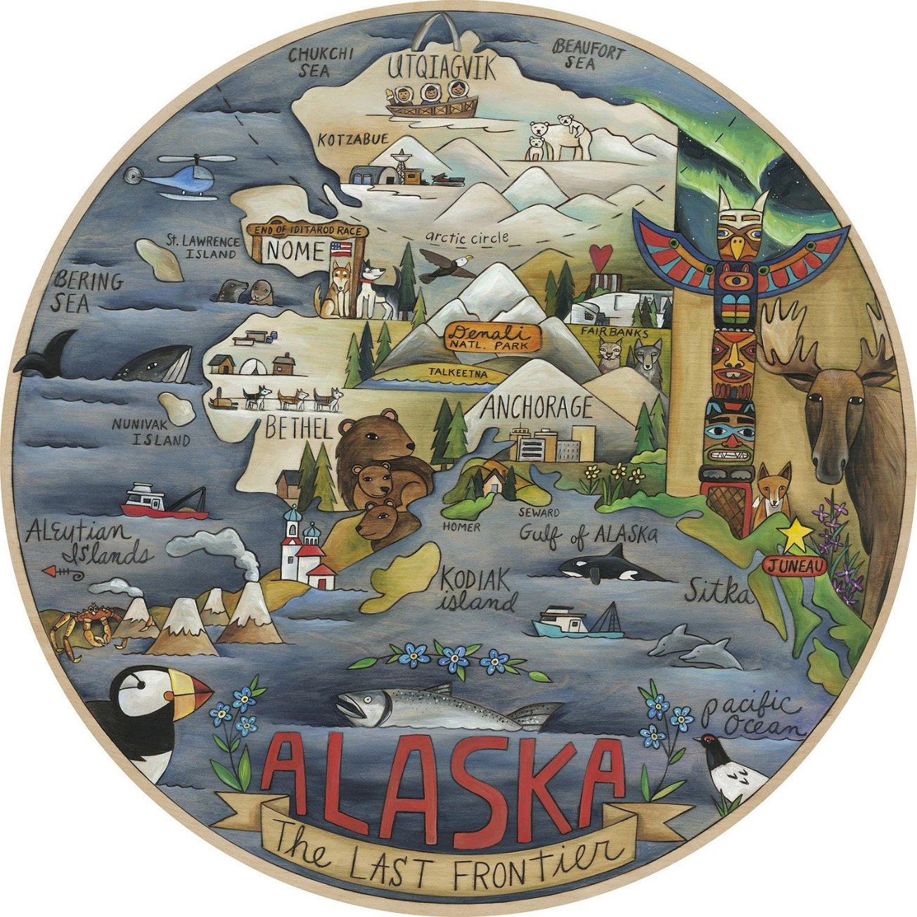 Amazing Alaska - Lazy Susan