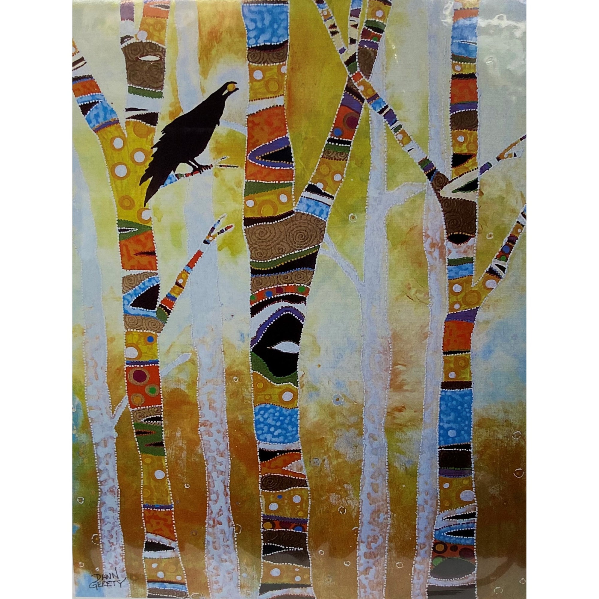 Hanging in the Sun Matted Print