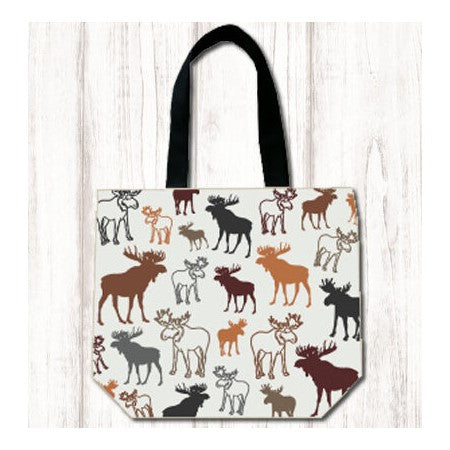 Multi Color Moose Tote