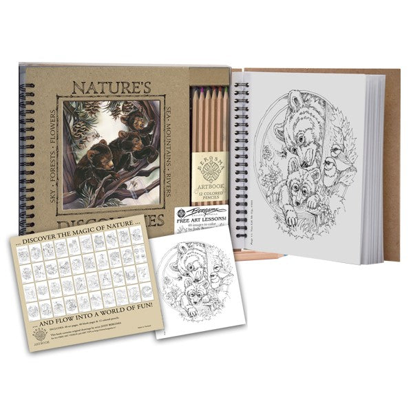 Soul Mates Wolf Coloring Art Book