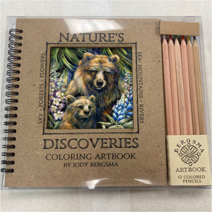 Grin & Bear It Coloring Art Book