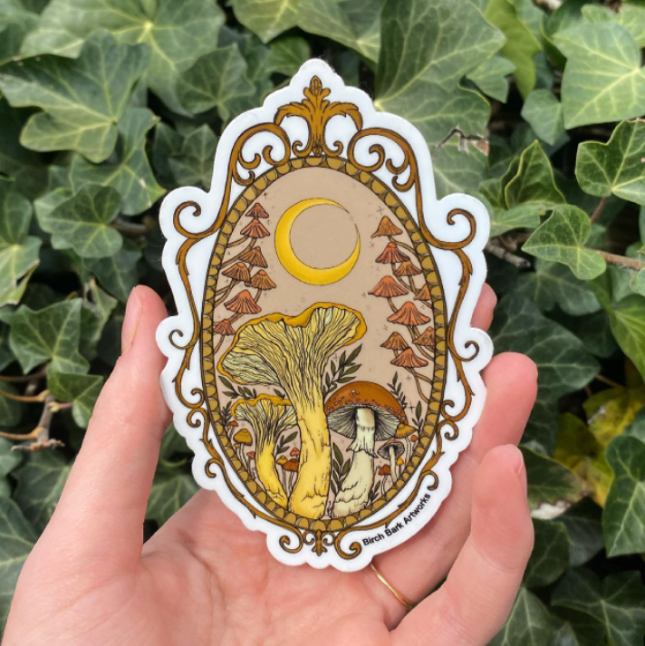 Magical Mushrooms Sticker