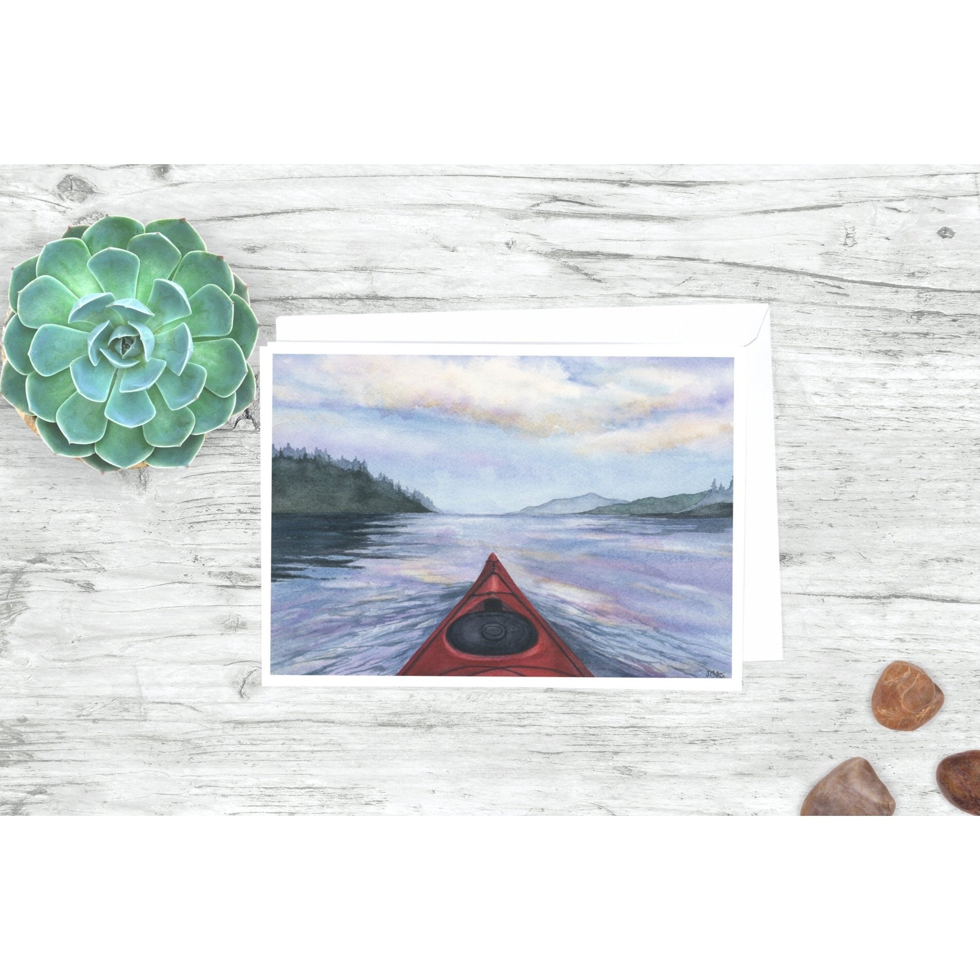Kayak Notecard