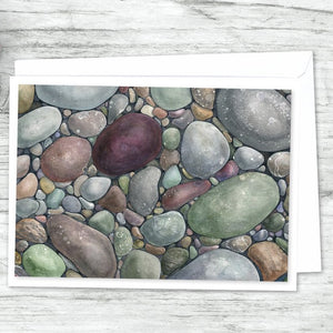 River Rocks Notecard