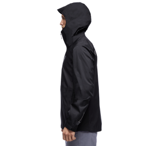 Stormline Stretch Mens Rain Shell - Black