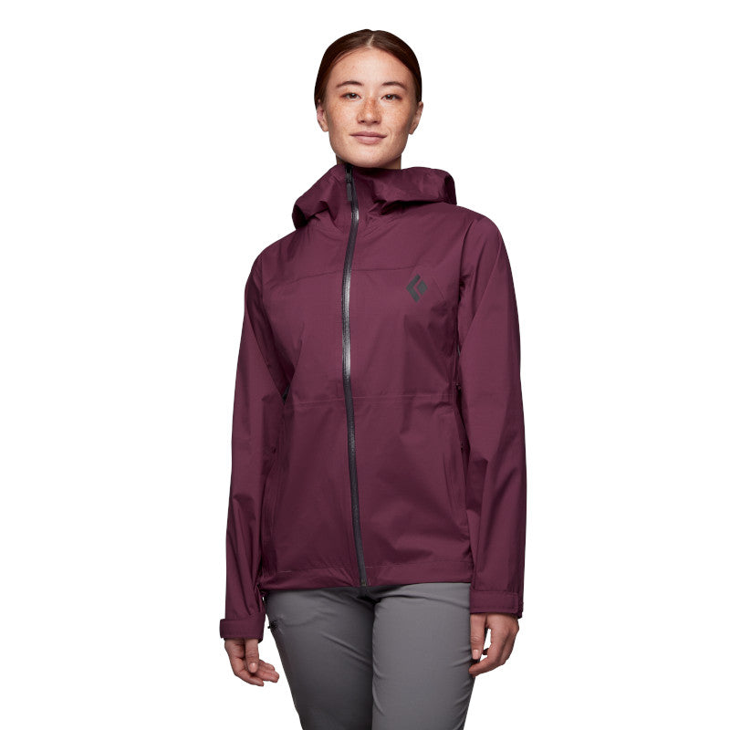 Stormline Rain Shell Womens Jacket - Blackberry