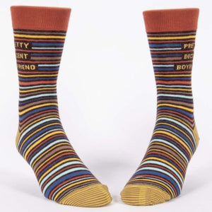 Pretty Decent Boyfriend Mens Crew Socks