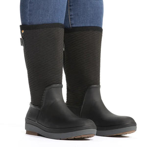 Crandall II Tall Adjustable Calf Waterproof Slip On Snow Boots- Womens
