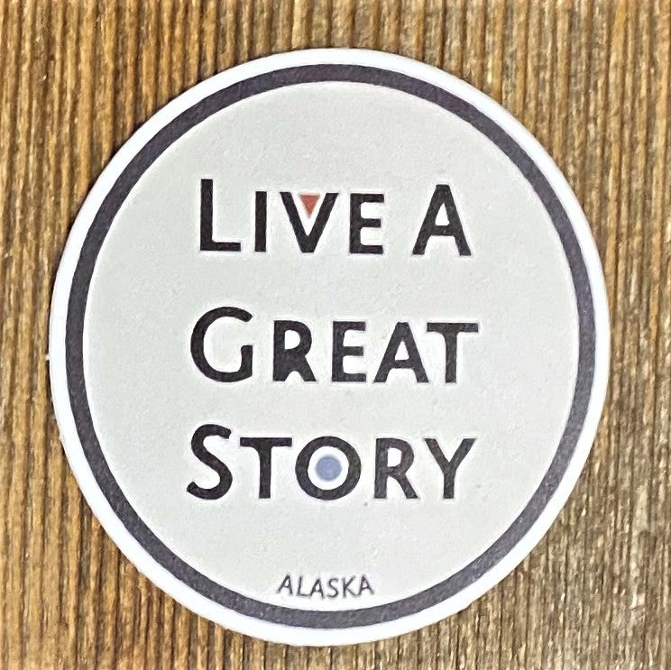 Great Story Sticker 3 Inch