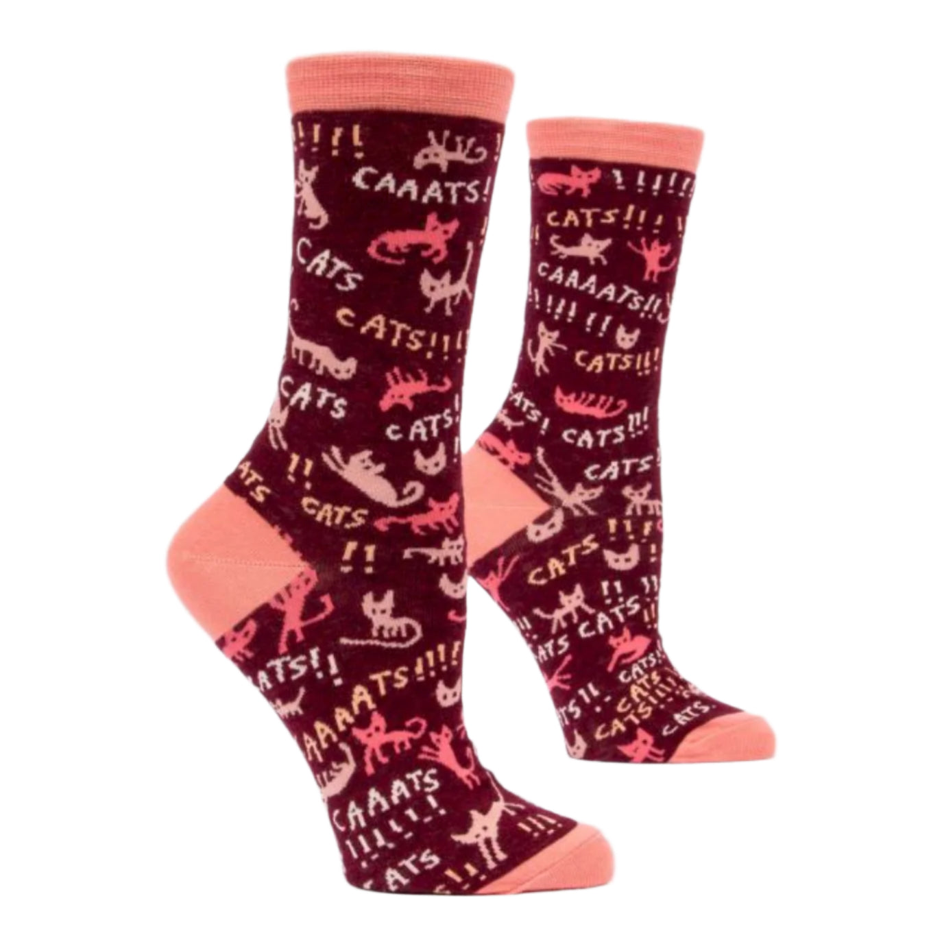 Cats Womens Crew Socks