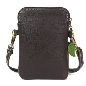 Moose Cellphone Crossbody - Stone Gray