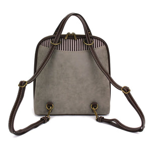Daisy Convertible Backpack - Gray