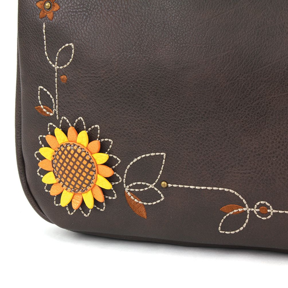 Sunflower Criss Crossbody - Brown