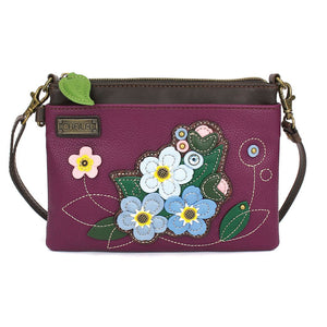 Forget Me Not Mini Crossbody - Purple