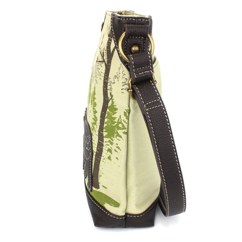 Safari Bear Canvas Crossbody