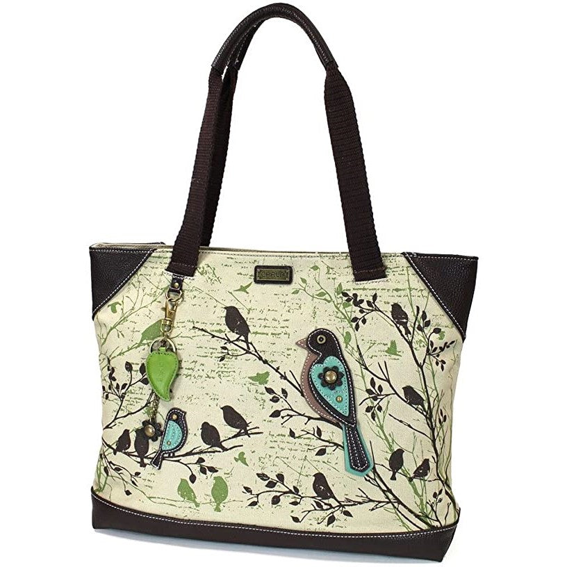 Safari Birds Canvas Tote