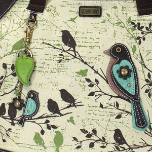 Safari Birds Canvas Tote