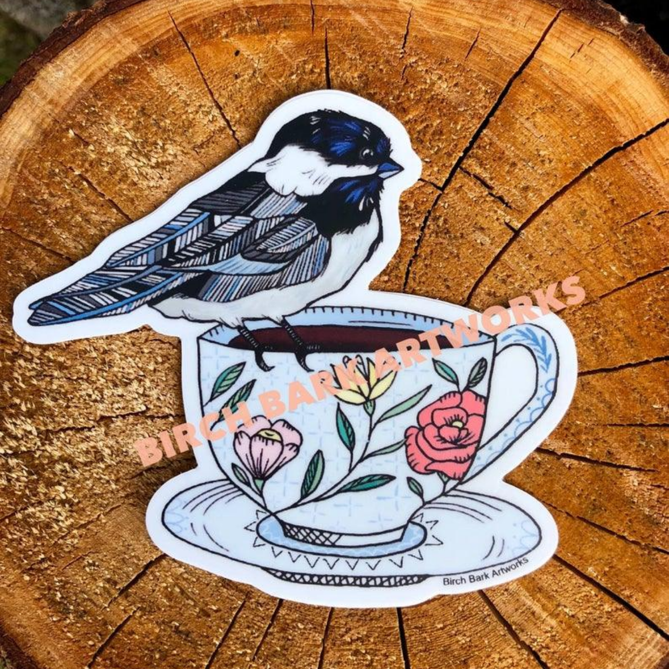 Chickadee Sticker