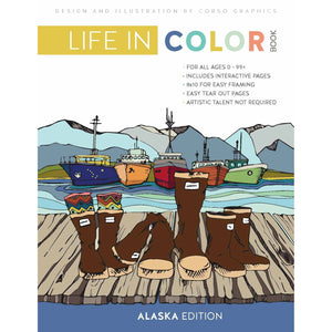 Life in Color Book - Coloring Book