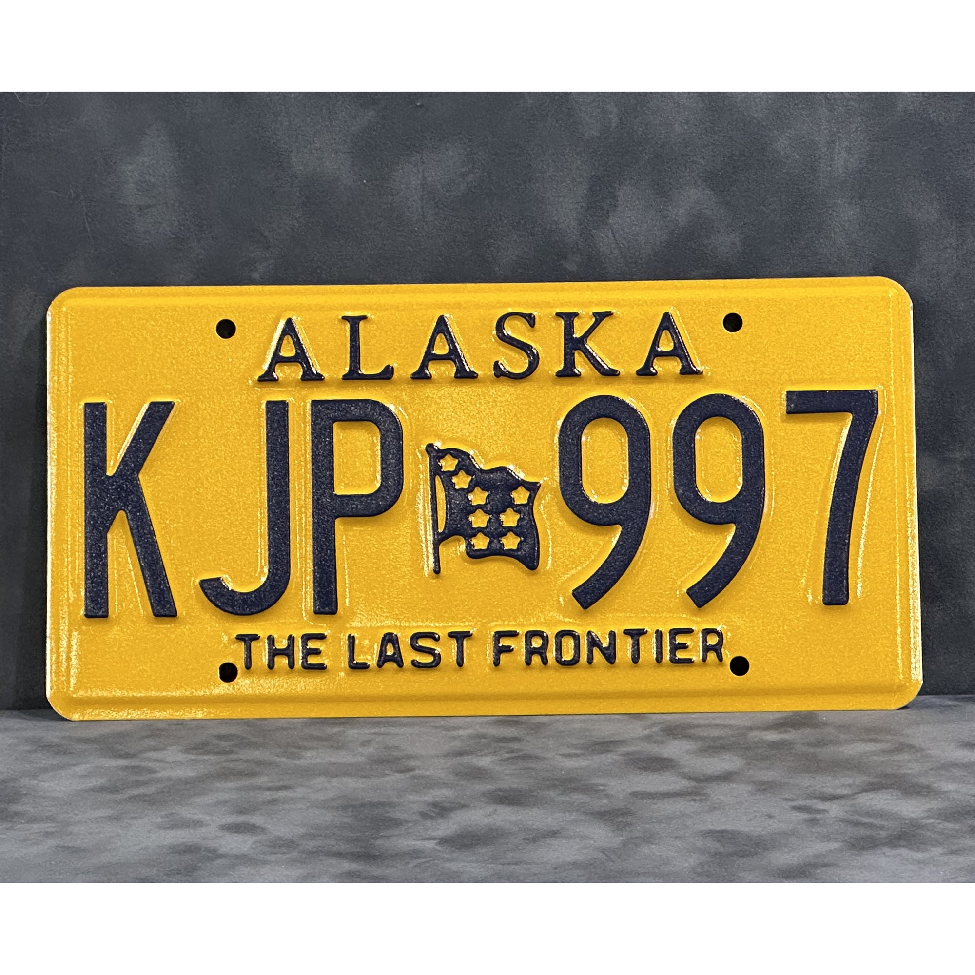 Used Alaska License Plate