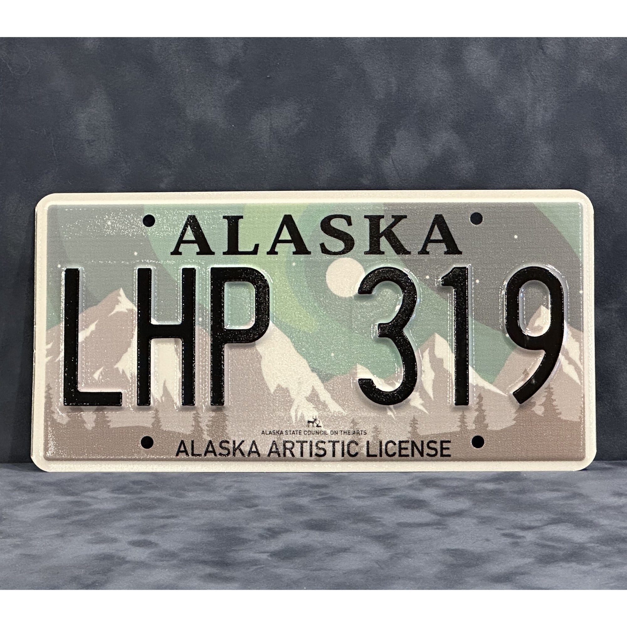 Used Alaska License Plate