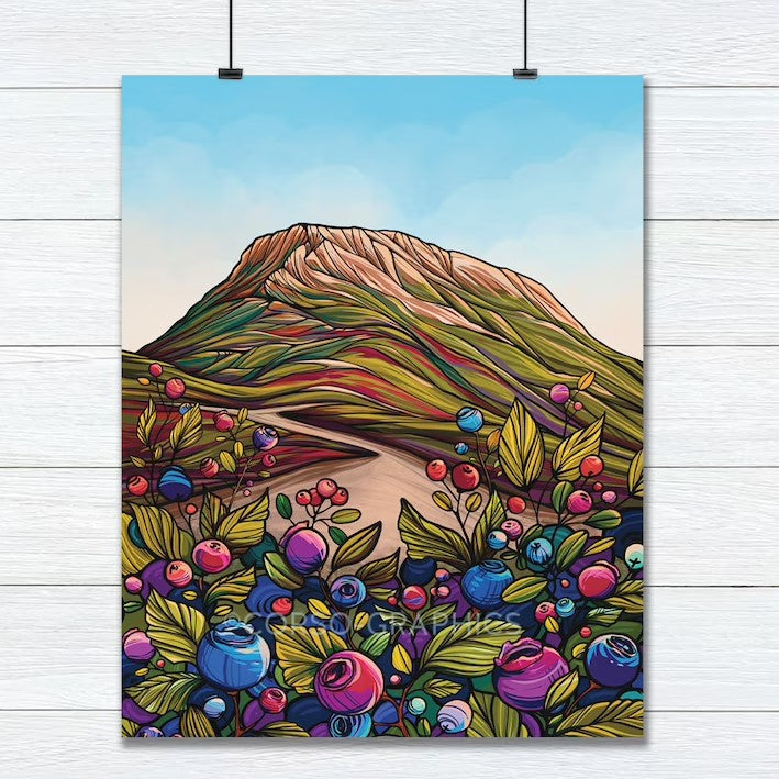 Blueberry Hill Print