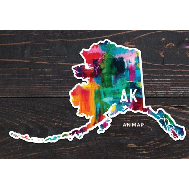 AK Map - Sticker