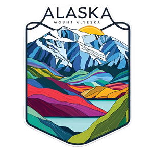 Mt. Alyeska - Sticker