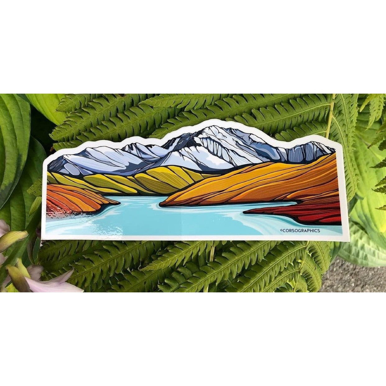 Falling for Denali - Sticker