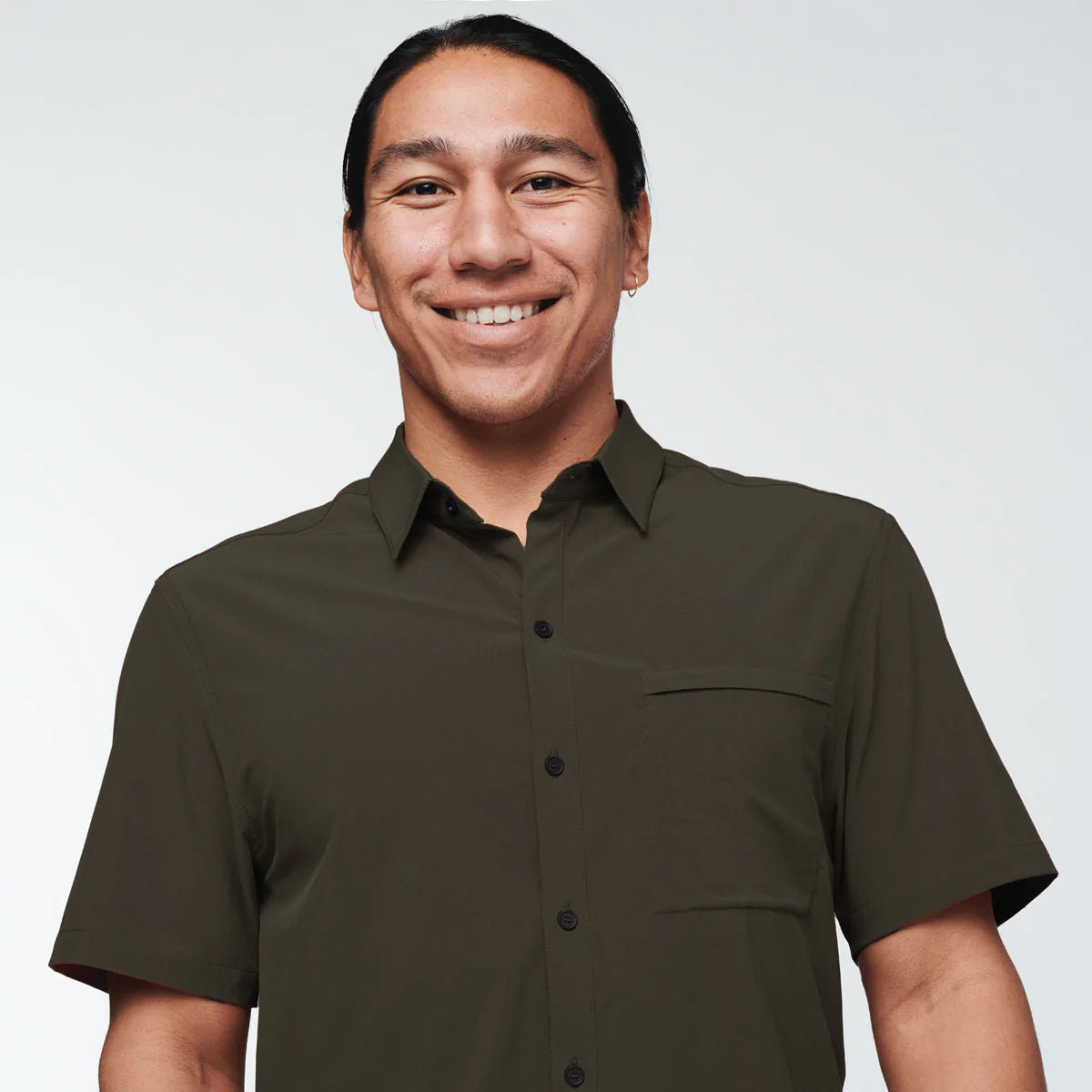 Cambio Button Up Mens Shirt - Iron