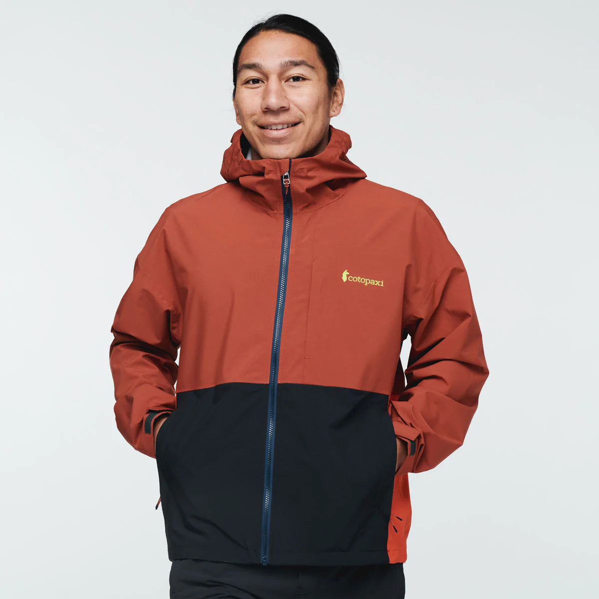 Cielo Mens Rain Jacket - Spice