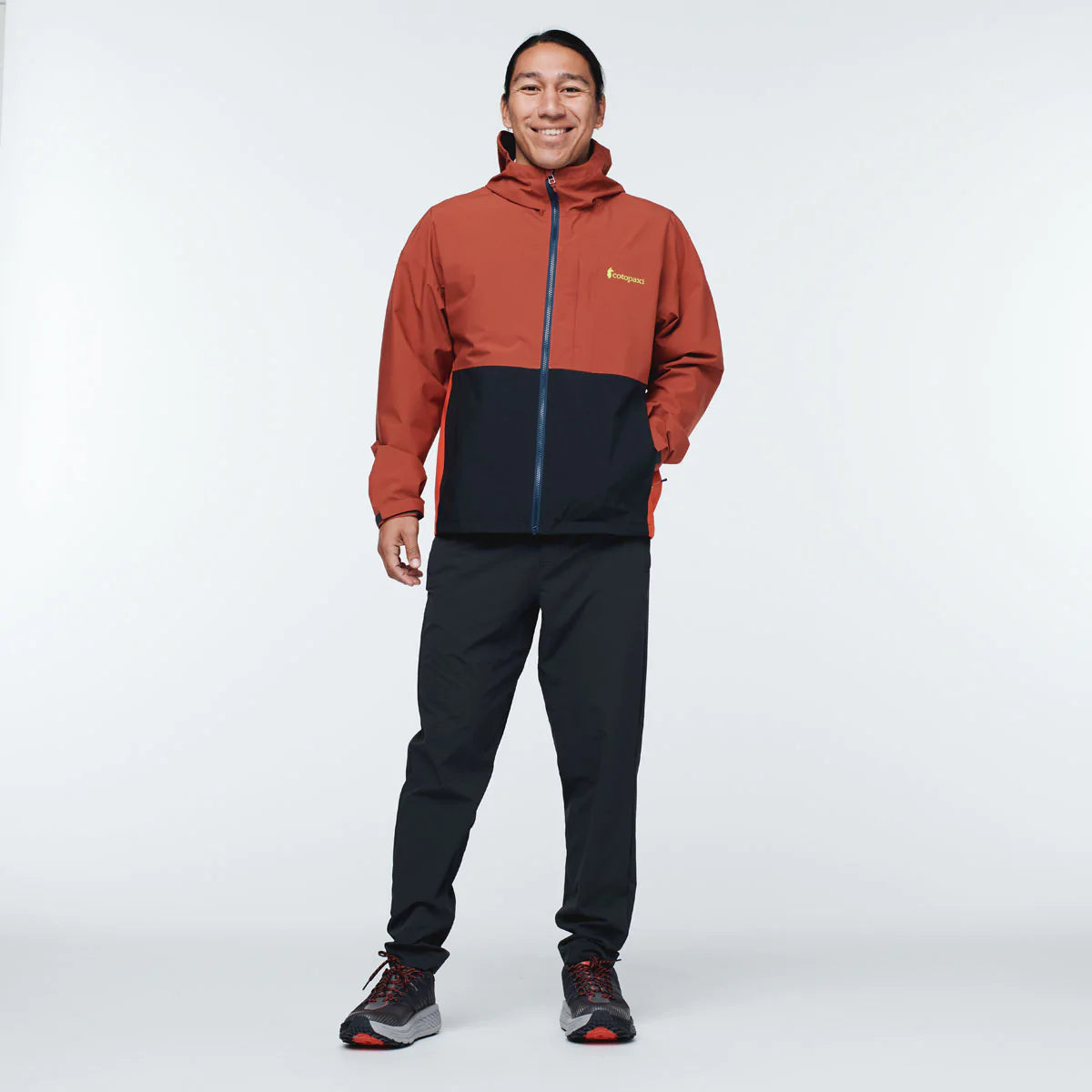 Cielo Mens Rain Jacket - Spice