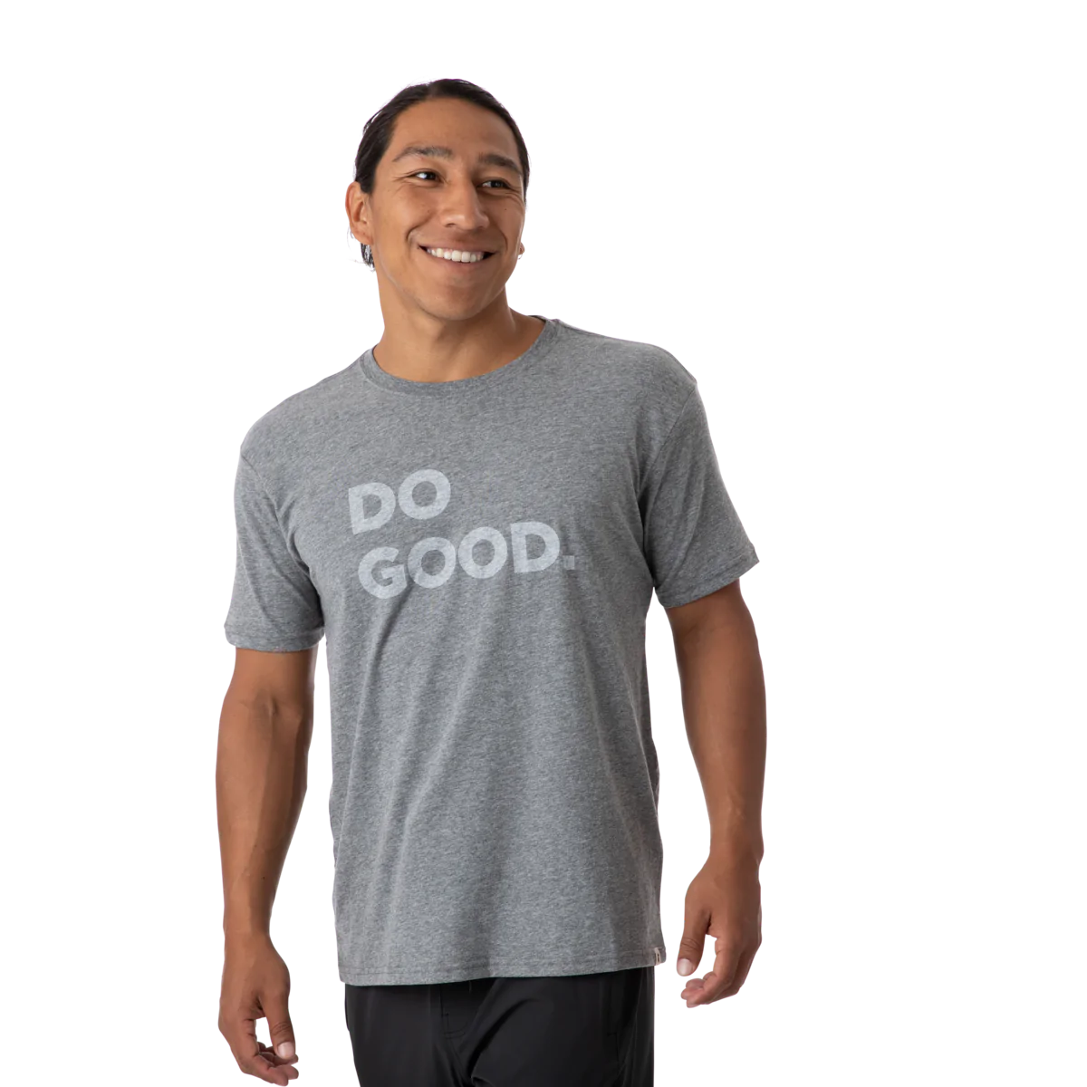 Do Good Organic Mens T-Shirt - Heather Grey