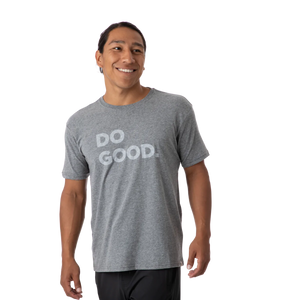 Do Good Organic Mens T-Shirt - Heather Grey