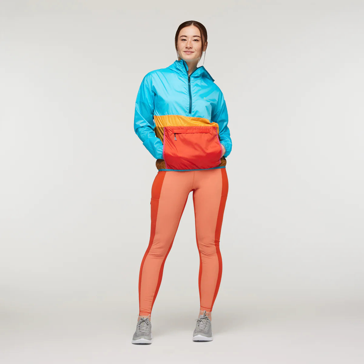 Teca Half-Zip Womens Windbreaker - Swoop