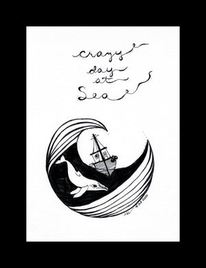 Crazy Day Sea Prints