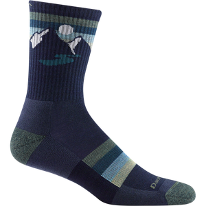 Sunset Ridge Micro Crew Lightweight Sock with Cushion for Men