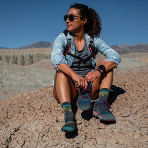 Sunset Ridge Micro Crew Lightweight Hiking Sock for Women