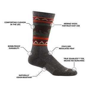 VanGrizzle Boot Midweight Hiking Sock for Men