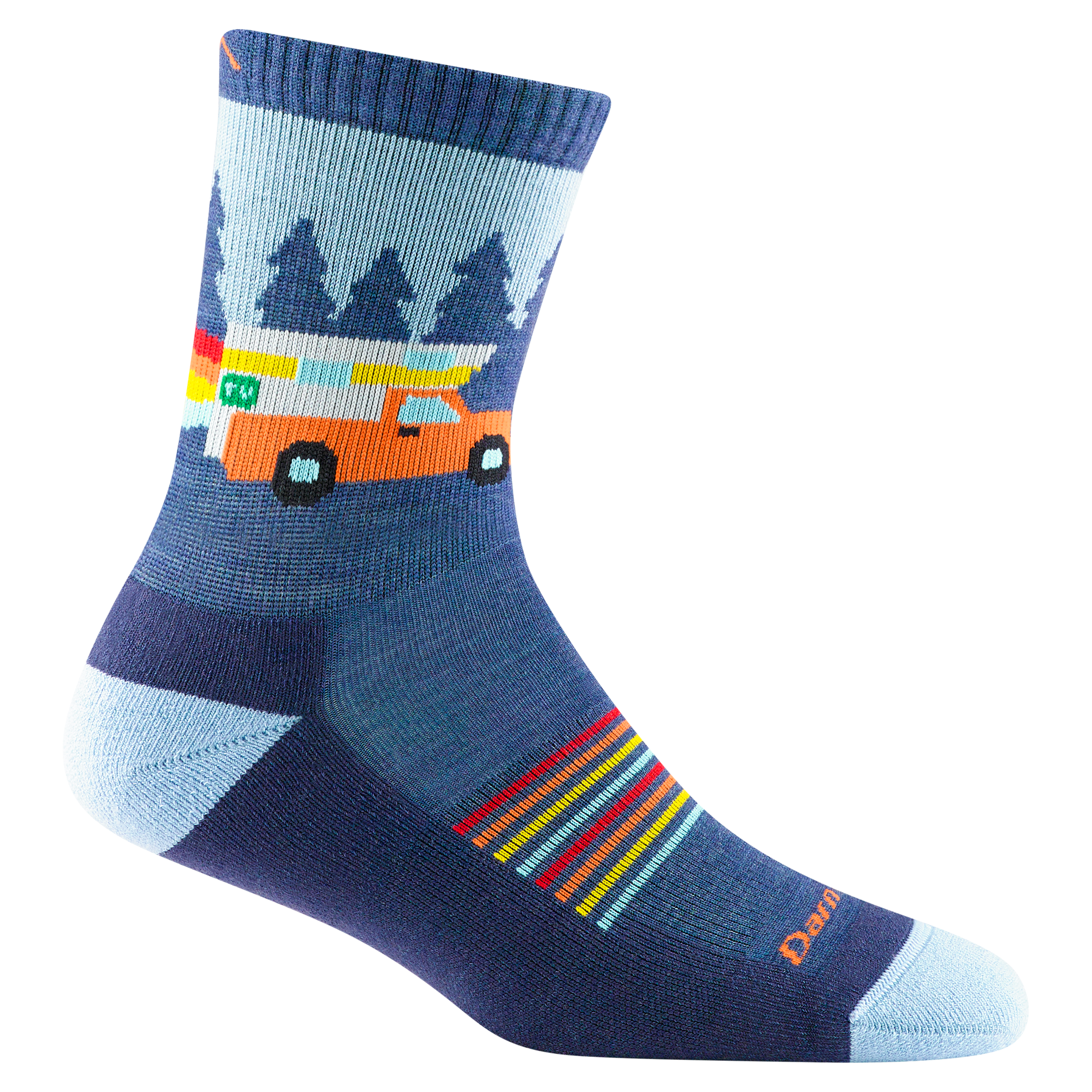 Van Wild Micro Crew Lightweight Sock with Cushion - Kids