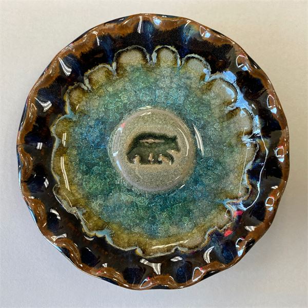 Icon Dish - Black Bear