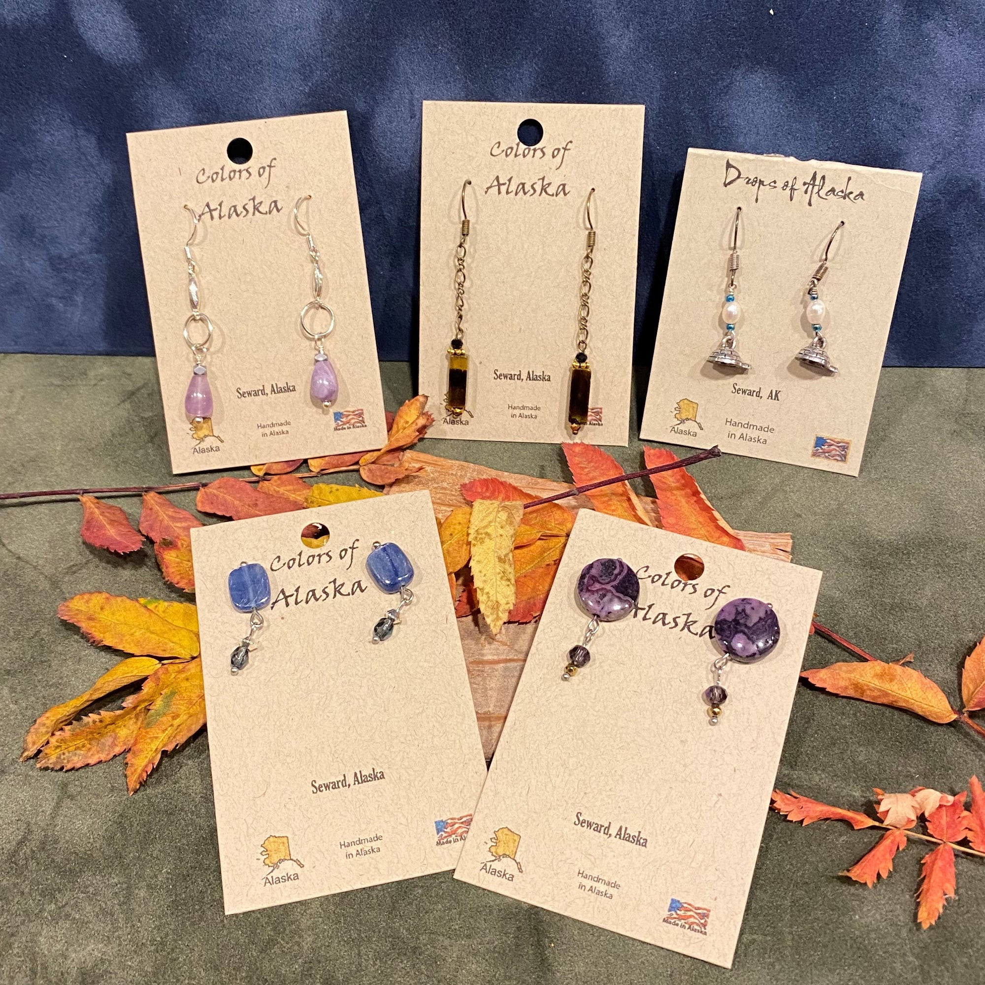 Memory Drops of AK Earrings